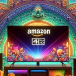 Smart TV showcasing Dolby Audio features available during Amazon Great Indian Festival