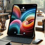 iPad Mini 7 with A17 Pro chip and Apple Intelligence features showcased against a modern technology backdrop