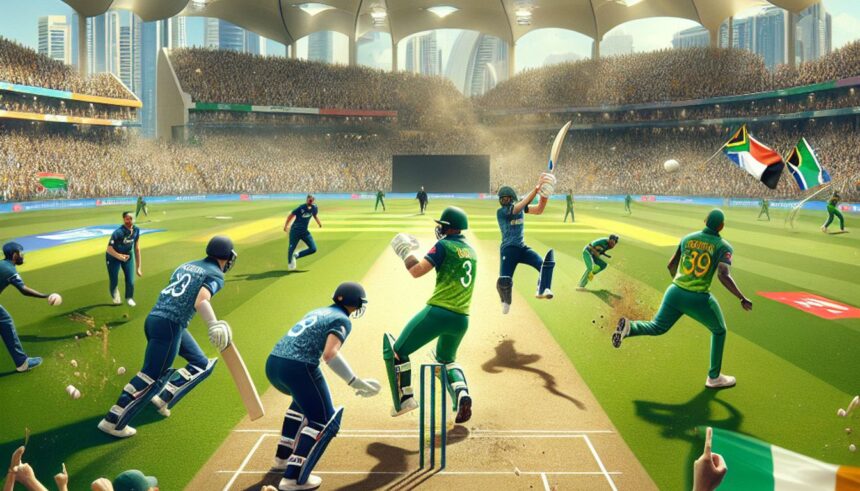 Live action from the Ireland vs South Africa 3rd ODI cricket match in Abu Dhabi.