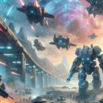 A futuristic scene showcasing the Halo universe with stunning visuals created using Unreal Engine 5.