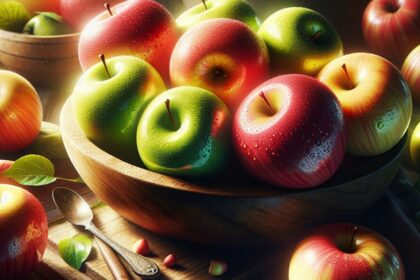 A vibrant assortment of fresh apples showcasing their health benefits.