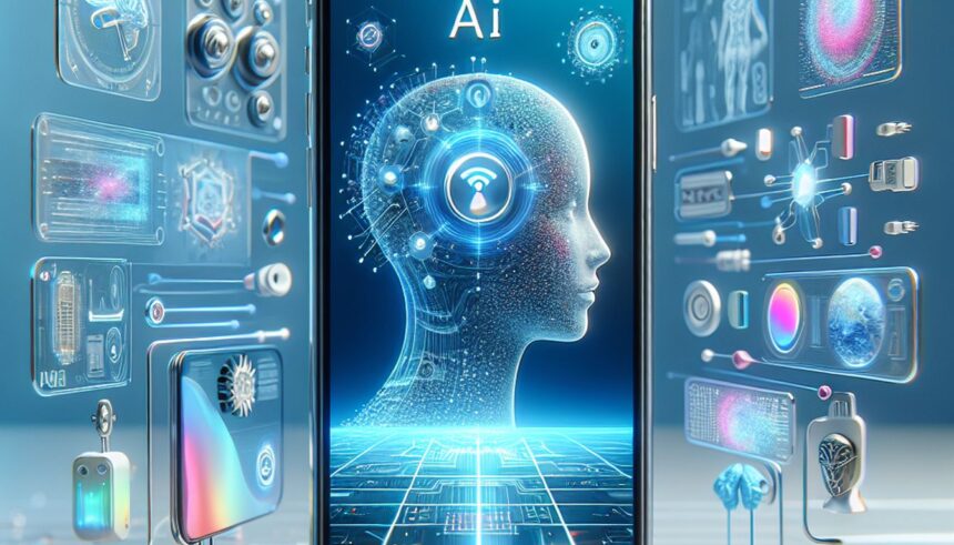iPhone showcasing new AI features in the iOS 18.2 update